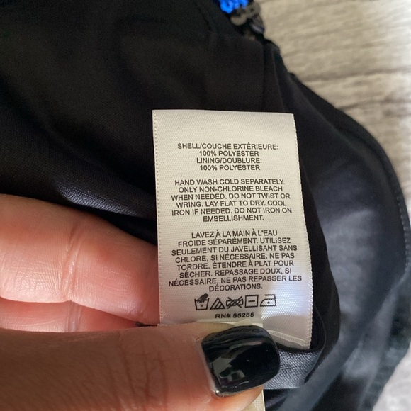 EXPRESS Rainbow Sequin Bling Shift Dress - Picture 10 of 10